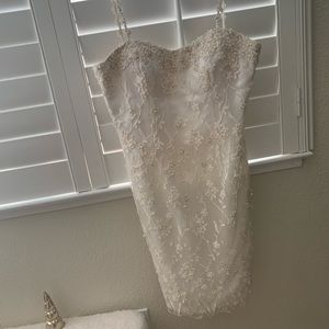Jovani white dress